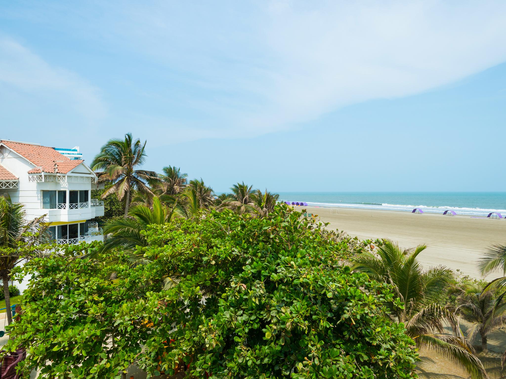 Hotel Las Americas Casa De Playa Cartagena Kültér fotó