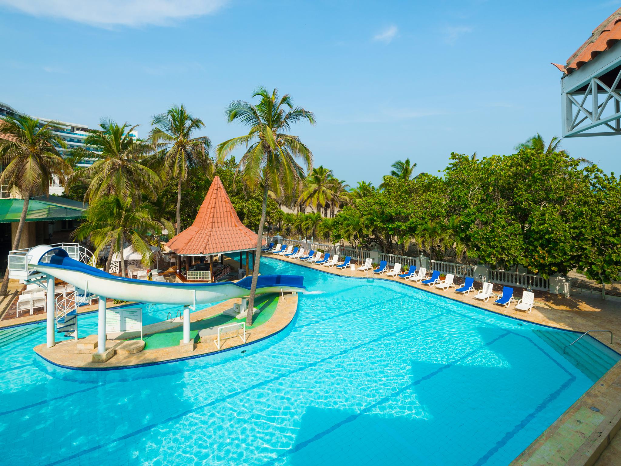 Hotel Las Americas Casa De Playa Cartagena Kültér fotó