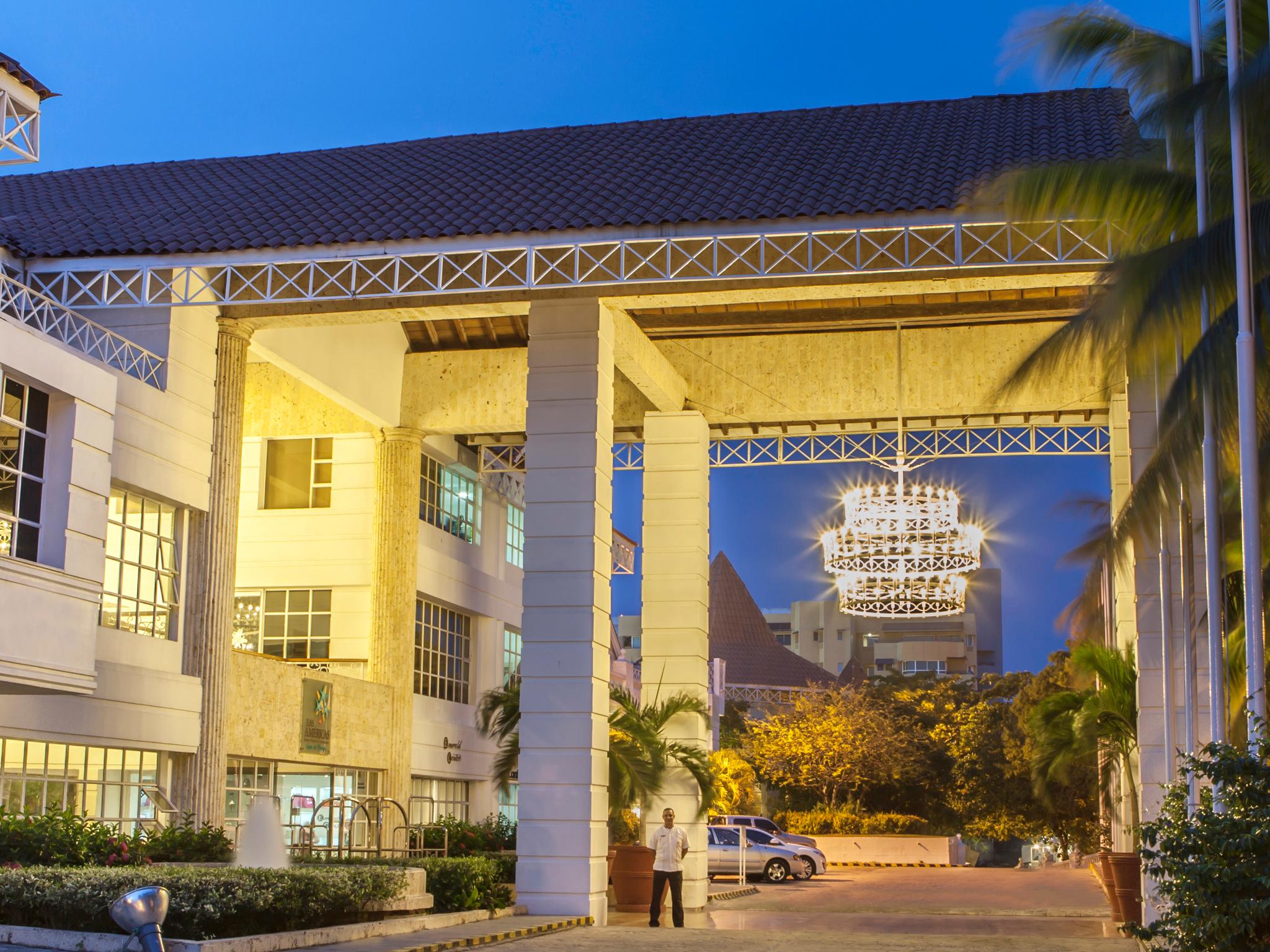 Hotel Las Americas Casa De Playa Cartagena Kültér fotó